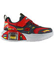 Skechers Sko - Garage - Red/Charcoal