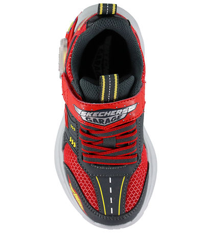 Skechers Sko - Garage - Red/Charcoal