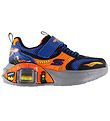 Skechers Sko - Garage - Blk/Blu/Orange