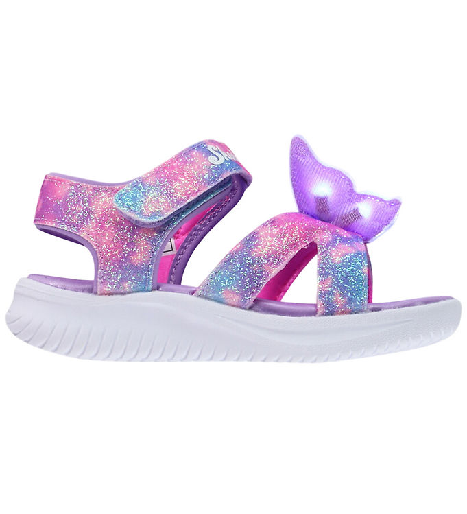 Skechers Sandaler m. Lys – Jumpsters – Lavender/Multi