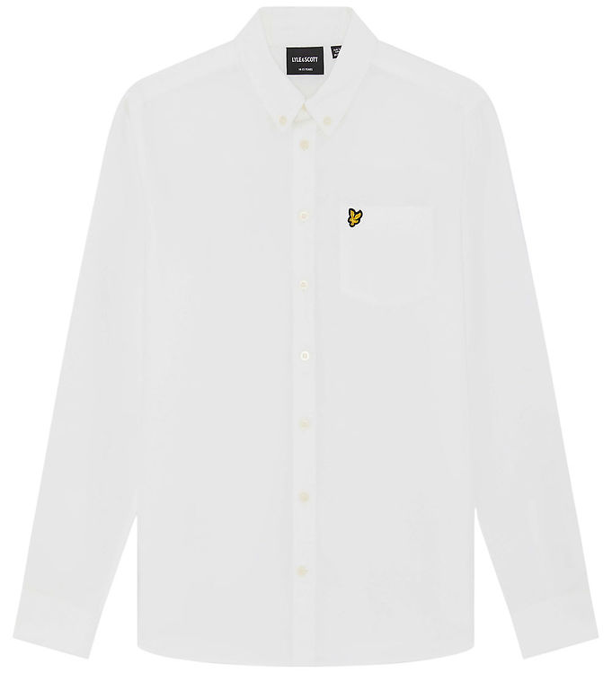 Lyle & Scott Skjorte - Oxford - Hvid