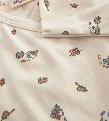 MarMar Slå-om Body l/æ - Bomuld/Modal - Belito - Trains