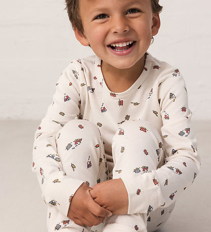 Marmar Nattøj - Bomuld/Modal - Trains