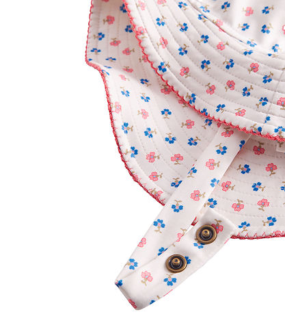 MarMar Badehatt - UV40+ - Alba Splash Lang - Mini Flower