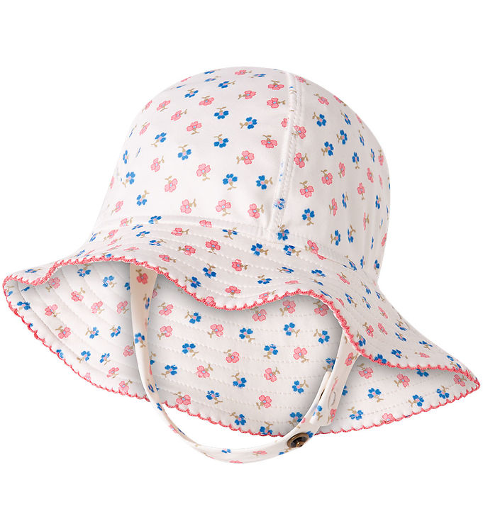 Marmar Alba Splash Solhat Mini Flower Med Blomsterprint - Str. 48-50cm