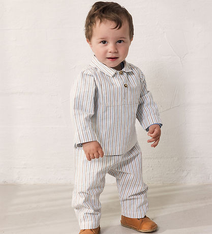 Marmar Skjorte - Tovas B - Blue Iris Stripe