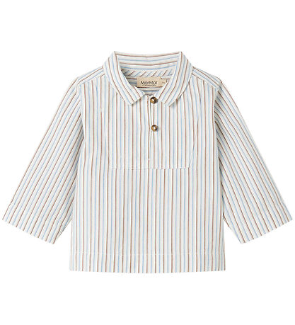 Marmar Skjorte - Tovas B - Blue Iris Stripe