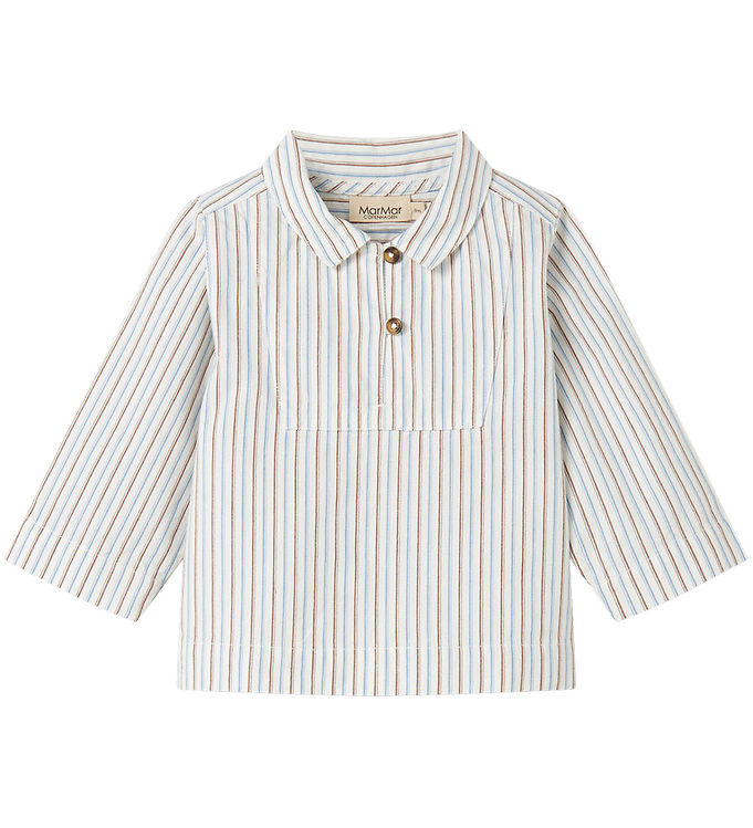 Marmar Skjorte - Tovas B - Blue Iris Stripe