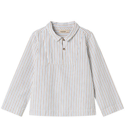 Marmar Skjorte - Tovas - Blue Iris Stripe