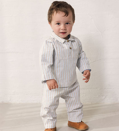 Marmar Bukser - Panto - Blue Iris Stripe