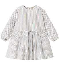 Marmar Kjole - Dagmary - Blue Iris Stripe