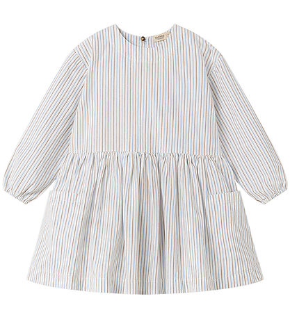 Marmar Kjole - Dagmary - Blue Iris Stripe