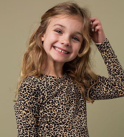 MarMar Bluse - Viskose - Brown Leo