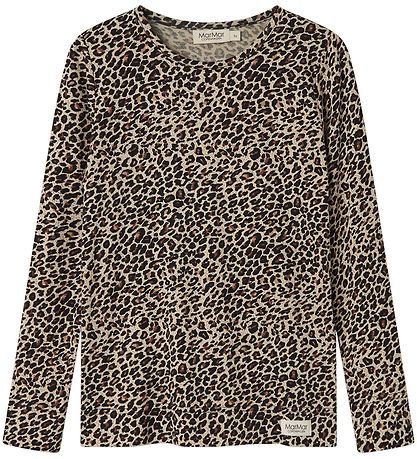 MarMar Bluse - Viskose - Brown Leo