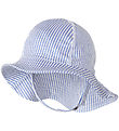 MarMar Badehatt - UV40+ - Alba Splash Lang - Bolich Blue Stripe