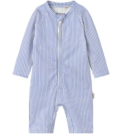 Marmar Badeheldragt - UV40+ - Swal - Bolich Blue Stripe