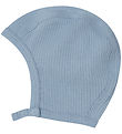 MarMar Babyhjelm - Rib - Bomuld/Modal - Hoody - Blue Iris