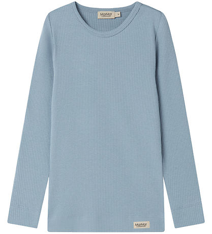 MarMar Genser - Rib - Bomull/Modal - Blue Iris