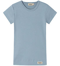 MarMar T-shirt - Rib - Bomuld/Modal - Blue Iris