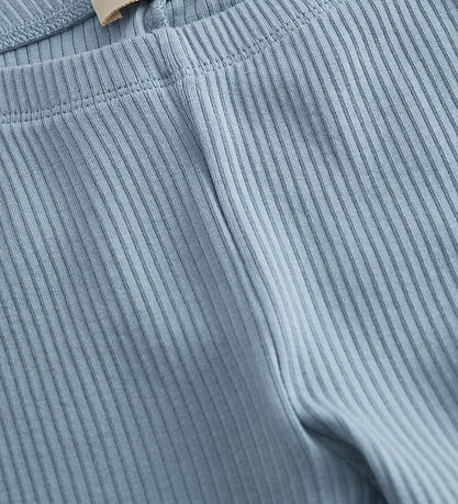 MarMar Leggings - Rib - Bomuld/Modal - Blue Iris