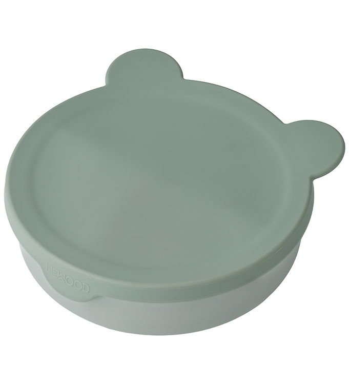Liewood Skål m. Låg - Rosie - Mr. Bear/Faune Green/Dove Blue Mix