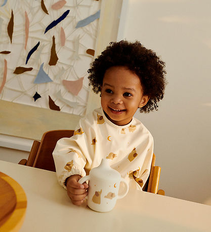 Liewood Forklæde - PU - Merle - Elephant/Creme De La Creme