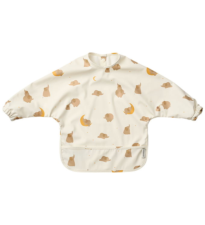 Liewood Forklæde - PU - Merle - Elephant/Creme De La Creme