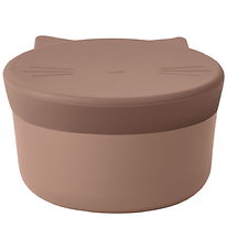Liewood Snackbox - Cornelius - Cat Dark Rose