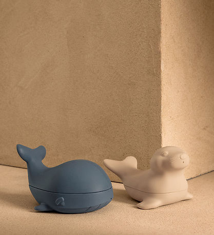 Liewood Badelegetøj - Silikone - Duncan - Whale Blue/Sandy