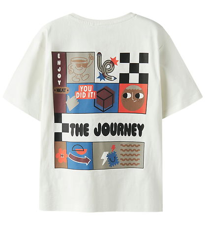 Name It T-shirt - NkmBerna - Cloud Dancer