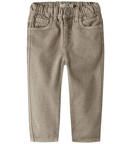 Name It Bukser - NmmSilas - Chinchilla