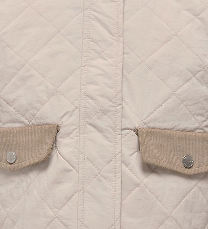 Kids Only Overgangsjakke - KogRosalina - Moonbeam/Corduroy/Silve