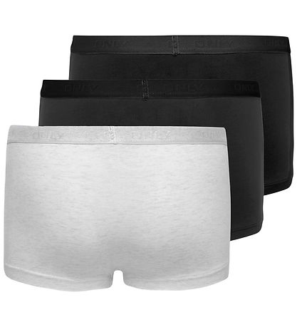 Kids Only Hipster - KogLola - 3-pak - Super Light Grey Melange/B