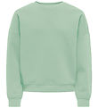 Kids Only Sweatshirt - Noos - KogSweat - Aqua Foam