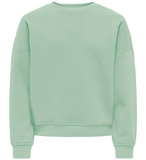 Kids Only Sweatshirt - Noos - KogSweat - Aqua Foam