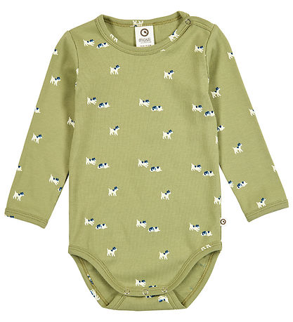 Müsli Body L/Æ - Rib - BFF - Spring/ Navy/ Tofu