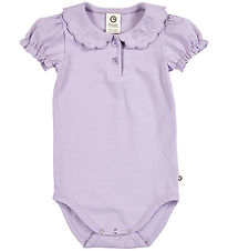 Müsli Bodysuit s/s - Cozy Me Collar Puff - Dream