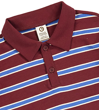 Müsli Polo - Clubhouse - Russet/ Azure blue/ Tofu