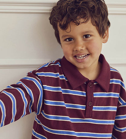 Müsli Polo - Clubhouse - Russet/ Azure blue/ Tofu