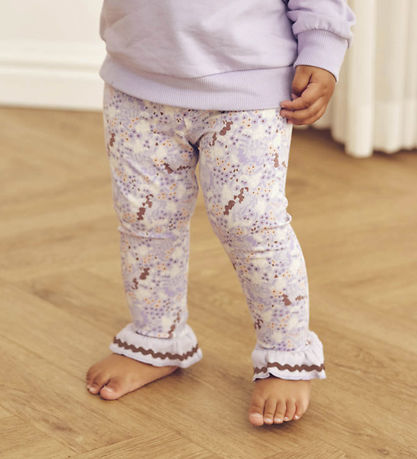 Müsli Leggings - Prairie Frill - Bloom/Tofu/Pecan