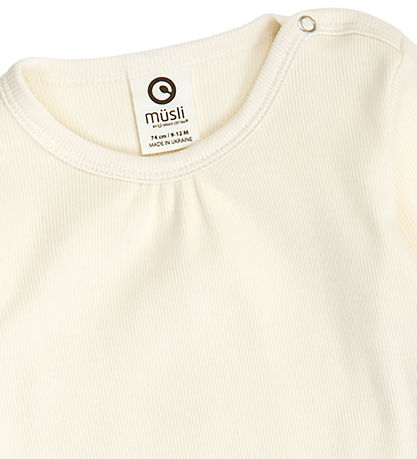 Müsli Body L/Æ - Rib - Cozy Me - Tofu