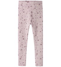 Name It Leggings - NmfBheart - Keepsake Lilac