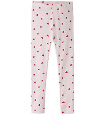 Name It Leggings - NmfBheart - Cradle Pink