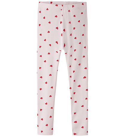 Name It Leggings - NmfBheart - Cradle Pink