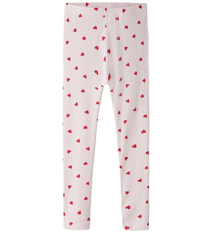 Name It Leggings - NmfBheart - Cradle Pink