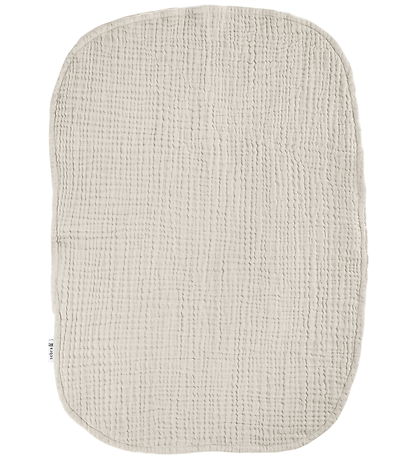 Sebra Pusleunderlag - 2-pak - Muslin - Sophora Beige