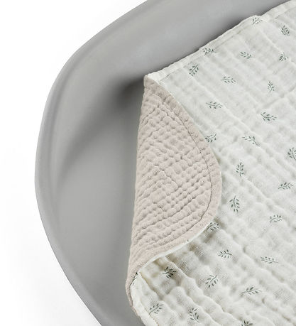 Sebra Pusleunderlag - 2-pak - Muslin - Sophora Beige