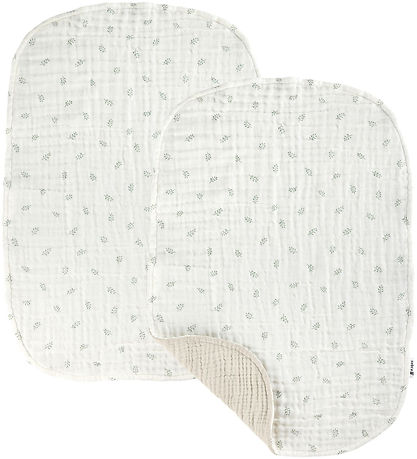 Sebra Pusleunderlag - 2-pak - Muslin - Sophora Beige