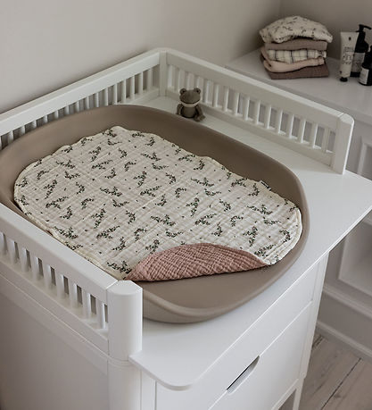 Sebra Pusleunderlag - 2-pak - Muslin - Powder Rose