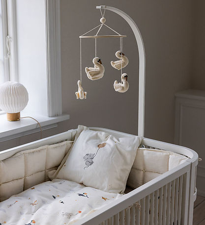 Sebra Sengetøj - Junior - World Of Sebra - Beige